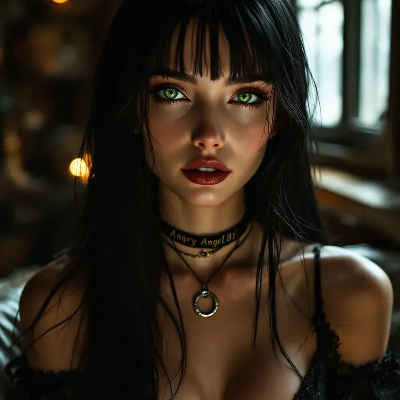 Captivating Portrait of the 'Angry Angel81'