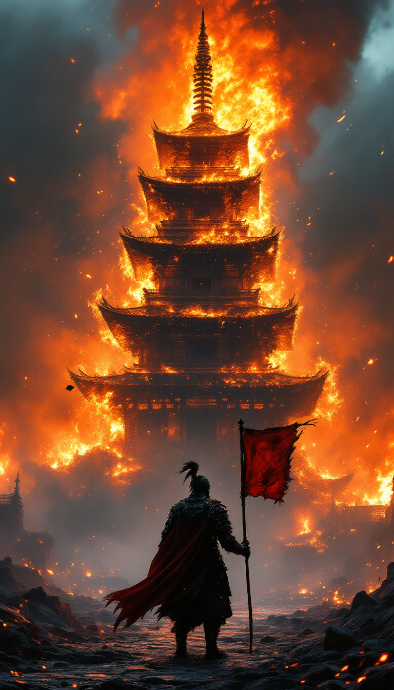 Ember's Oath: The Last Stand of the Fallen Samurai