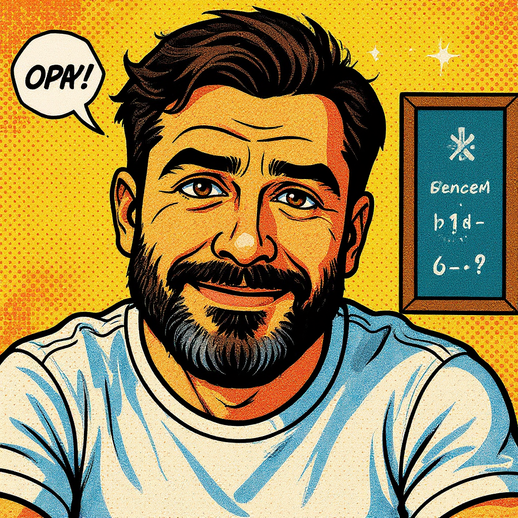 Image created with the Comic Book AI filter – Jul 17, 2025