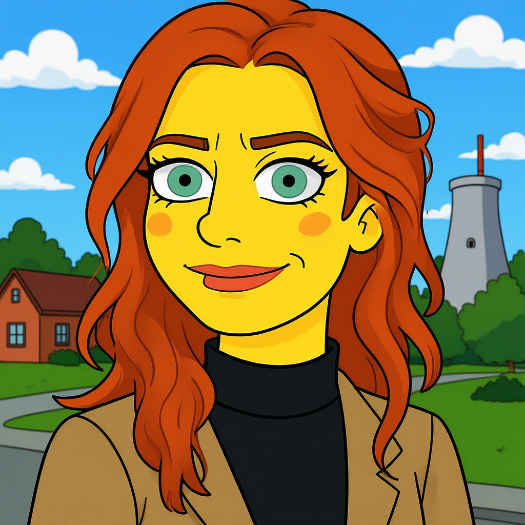 Image created with the Simpsons AI filter – Jul 7, 2025