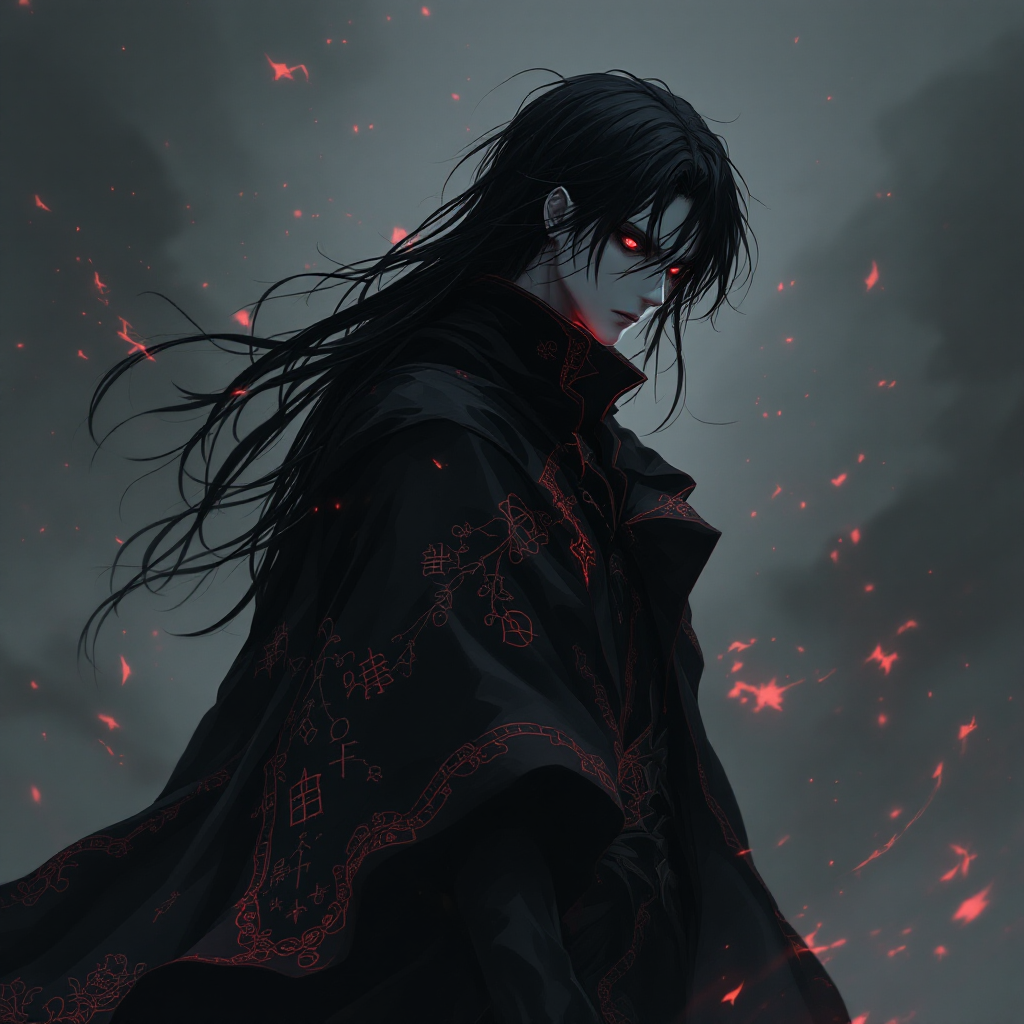 Enigmatic Sorcerer: The Hollow-Eyed Mage