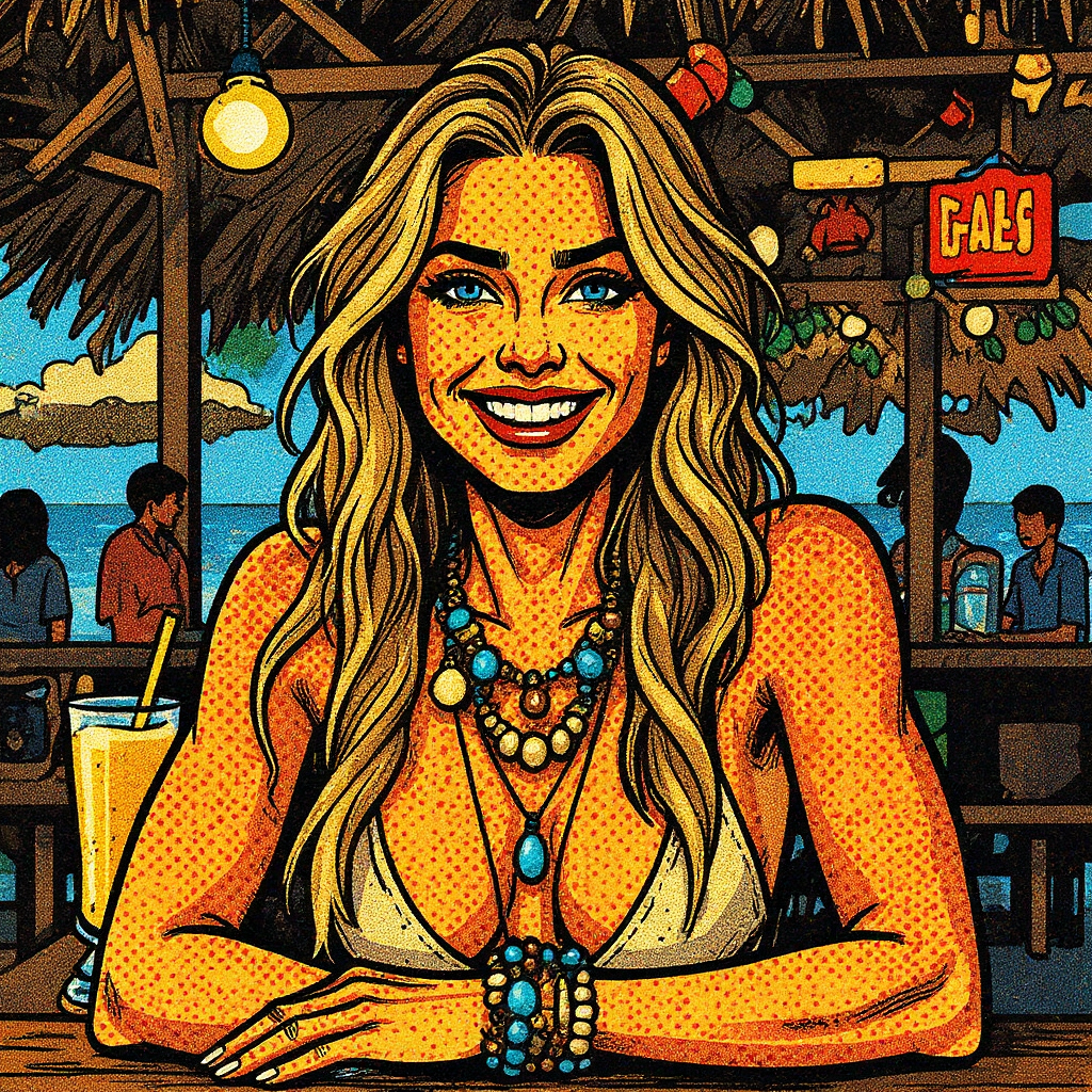 Image created with the Comic Book AI filter – Jul 17, 2025