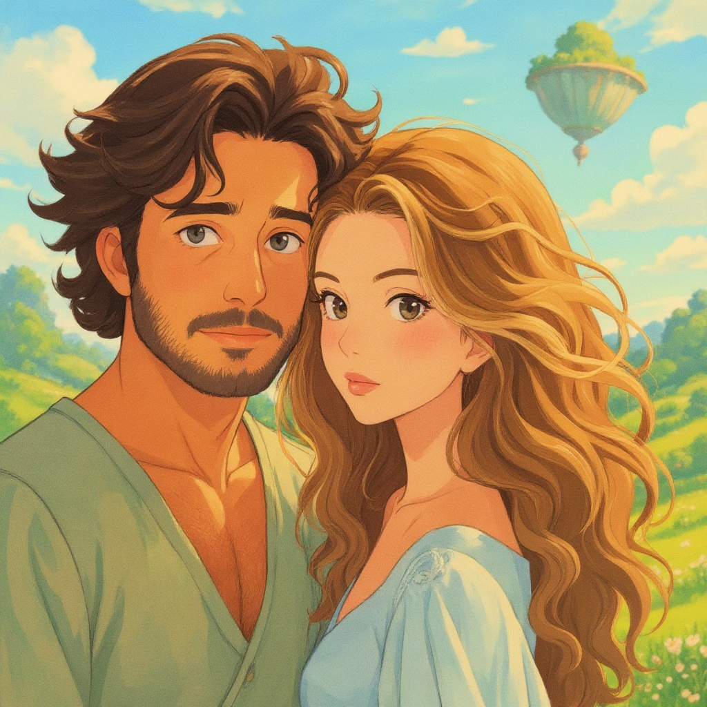 Image edited with the Studio Ghibli AI filter