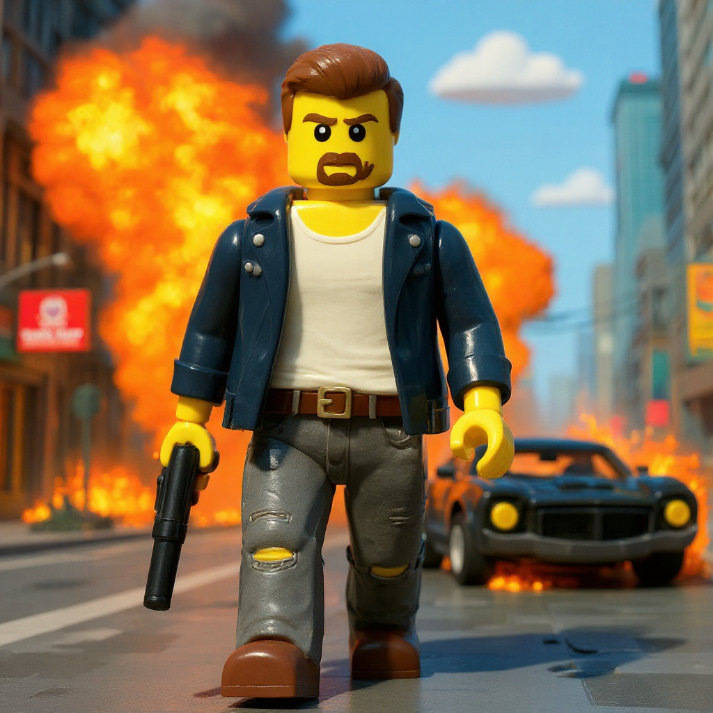 Image created with the LEGO AI filter – Jun 17, 2025