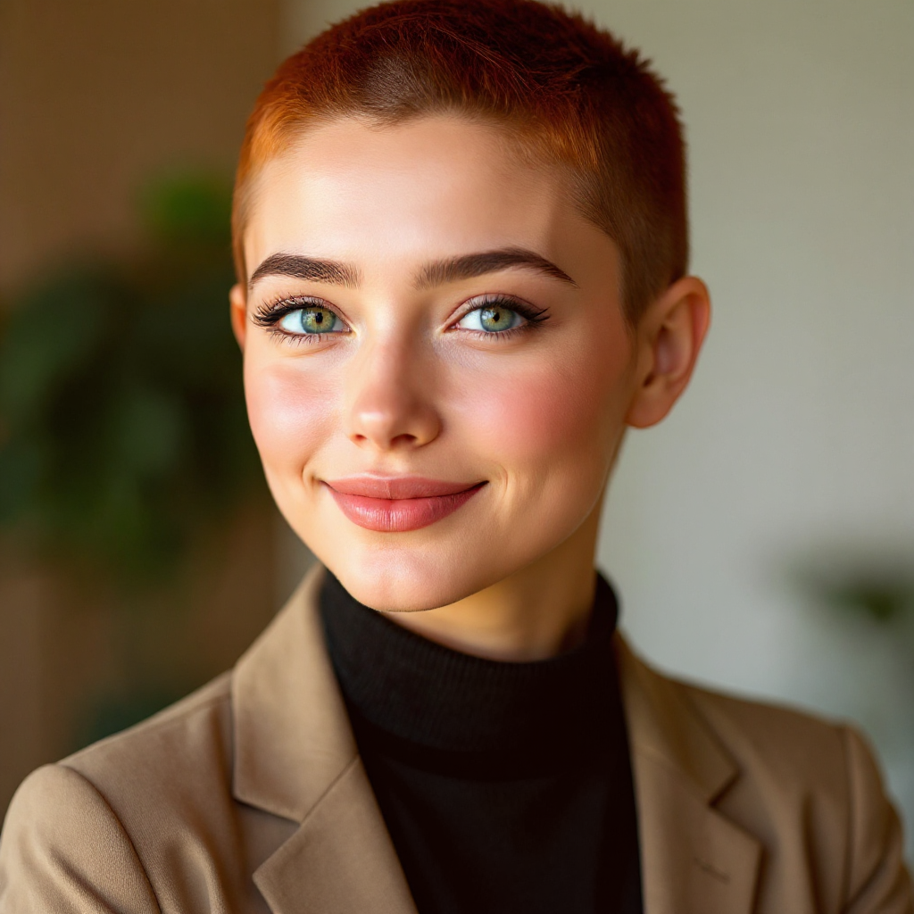 Image created with the Buzz Cut Hair AI filter – Jul 9, 2025