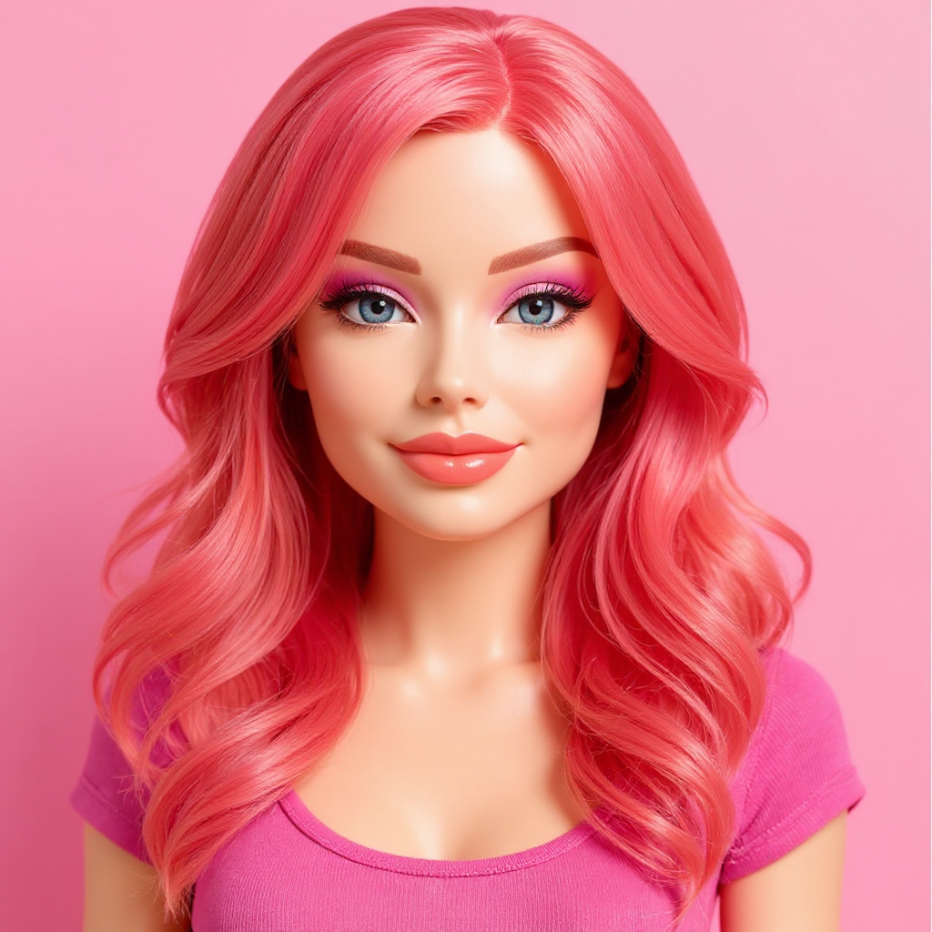Image created with the Barbie AI filter – Jul 17, 2025
