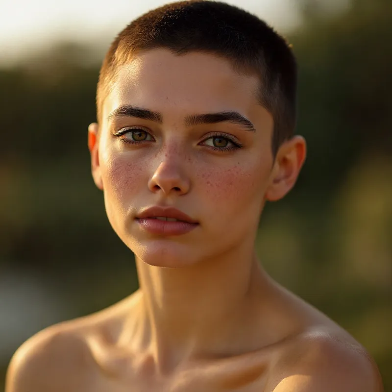 Image created with the Buzz Cut Hair AI filter – Jul 9, 2025