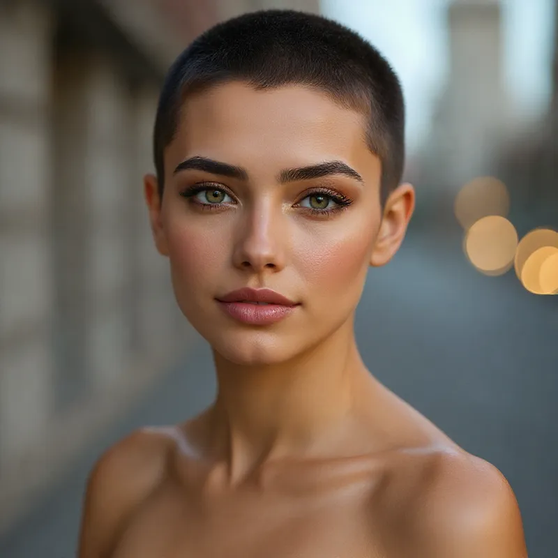 Image created with the Buzz Cut Hair AI filter – Jul 8, 2025