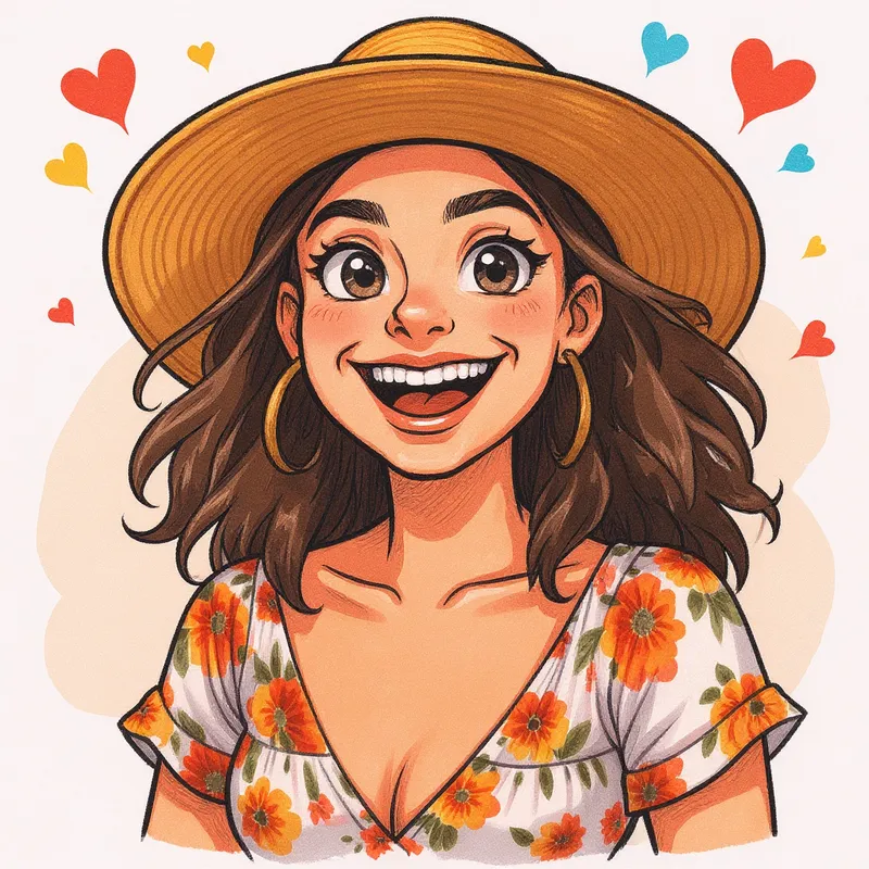 Image created with the Caricature AI filter – Jul 8, 2025