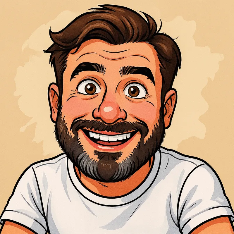 Image created with the Caricature AI filter – Jul 7, 2025