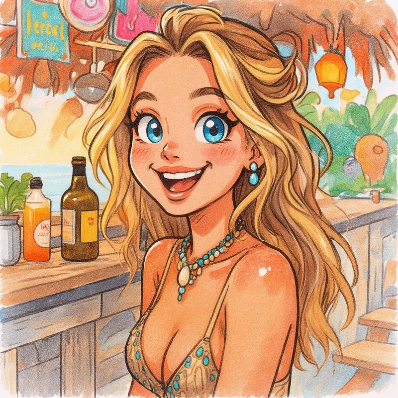 Image created with the Caricature AI filter – Jul 8, 2025