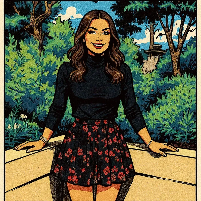 Image created with the Comic Book AI filter – Jul 17, 2025