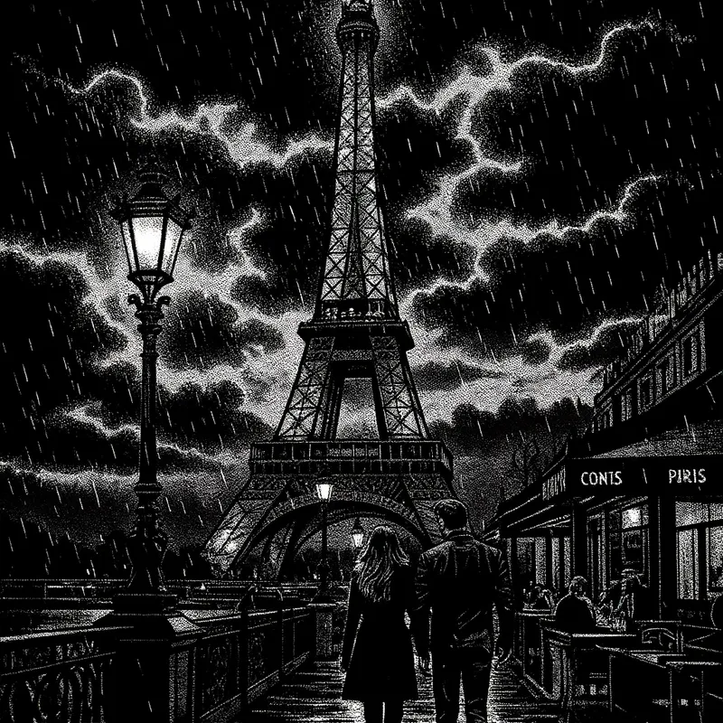 Noir Comic generated with Sin City AI Filter – Jun 19, 2025