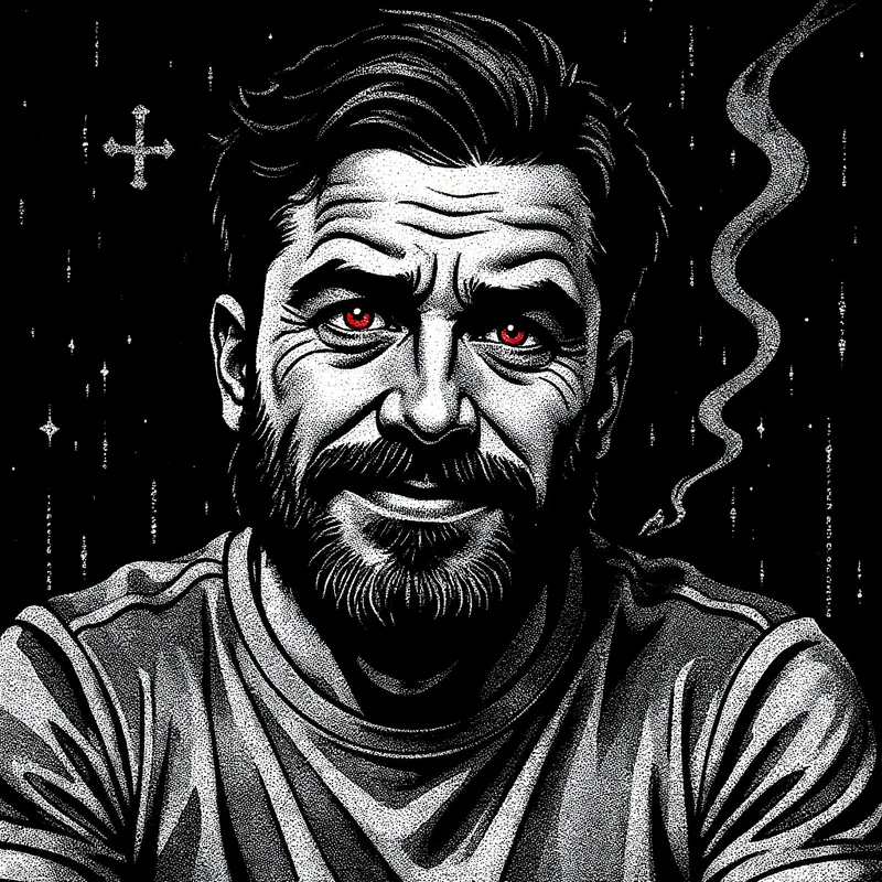 Noir Comic generated with Sin City AI Filter – Jun 19, 2025