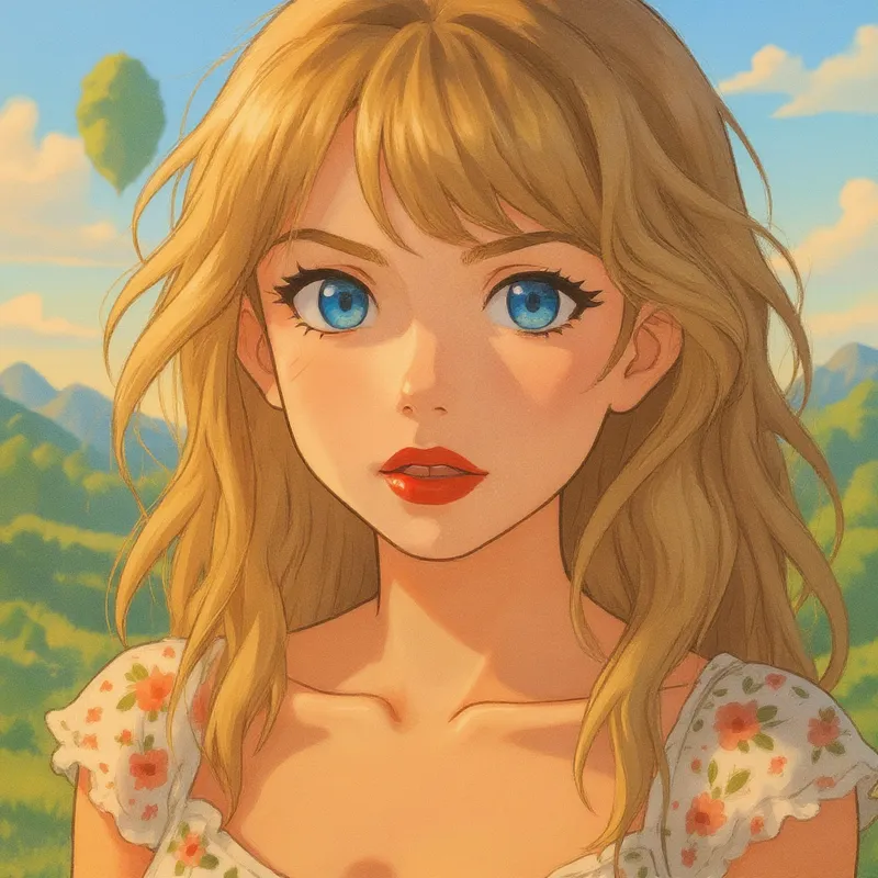 Enchanted Dreams: A Studio Ghibli-inspired Illustration